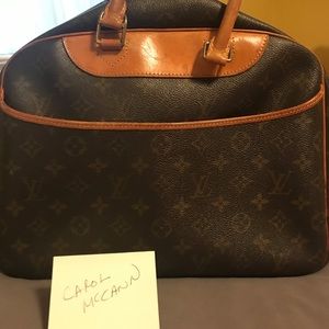 Louis Vuitton Deauville bag.